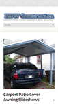 Mobile Screenshot of carportpatiocovers.com